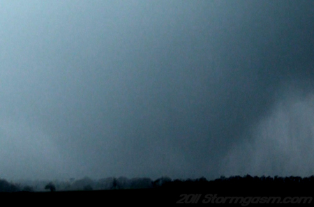 Tornado west of Clarksville, TX March 8, 2011 5:07 p.m.